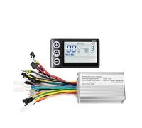 Kunray 24V 36V 48V Electric Bicycle Controller with LCD Display Control Panel Brushless Controller Kit 350W 17A Motor Speed Control for Electric Bike Scooter