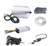 Kunray 36V 1000W Brushless Motor Kit 3100RPM High Speed Electric Motor Kit with 12Mos Controller 3 Speed Twist Throttle, Electric Go Kart Motor, for Scooter Motorcycle Dirt Bike DIY Part(No Bracket)