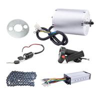 Kunray 48V Electric Motor Kit 1000W 3500RPM High Speed Electric Brushless DC Motor with Full Twist Throttle, Electric Dirt Bike Motor, for Electric Scooter Go Kart Motorcycle DIY Part (No Bracket)