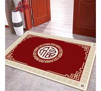 Kunsen Salon Decor washable rugs Blue Gray non-slip and durable triangle pattern living room 200x300CM house ornaments for the home