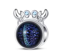 KUNSIR 925 Silver Women Charms Love Heart Beads For European Bracelets and Pandora Bracelet Charms Best Gift for Women Charms for Bracelets