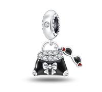KUNSIR 925 Sterling Silver Charms for Bracelets fits European for Charms Bracelets Pandora Charms Ancient Architecture Pendant Light Up Pendant Beads