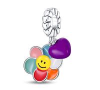 KUNSIR 925 Sterling Silver Charms for Bracelets fits European for Charms Bracelets Pandora Charms Ancient Architecture Pendant Light Up Pendant Beads