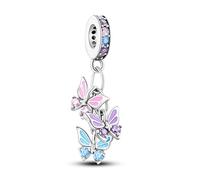 KUNSIR 925 Sterling Silver Charms Pandora fits European Bracelets Pandora Bracelets Light Up Beads Gift for Women PAC1074