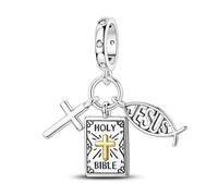 KUNSIR 925 Sterling Silver Charms Pandora fits European Bracelets Pandora Bracelets Light Up Beads Gift for Women PAC1074