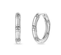 KUNSIR 925 Sterling Silver Earrings,Hoop Earring for Women Various Hypoallergenic 1 Pair Bright Star River Earrings The best gift for Women
