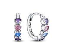 KUNSIR 925 Sterling Silver Earrings,Hoop Earrings for Women Various Hypoallergenic 1 Pair Bright Star River Earrings The best gift for Women…