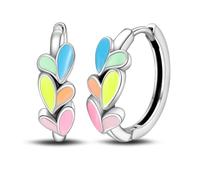 KUNSIR 925 Sterling Silver Earrings,Hoop Earrings for Women Various Hypoallergenic 1 Pair Bright Star River Earrings The best gift for Women…