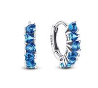 KUNSIR 925 Sterling Silver Earrings,Hoop Earrings for Women Various Hypoallergenic 1 Pair Bright Star River Earrings The best gift for Women…