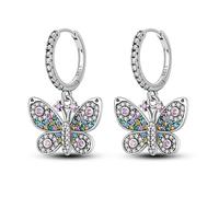 KUNSIR Silver Earrings for Women Earrings, 1 Pair of 925 Sterling Silver Drop Earrings Hypoallergenic for Women and Girls Best Gifts