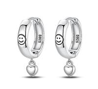 KUNSIR Silver Earrings for Women Earrings, 1 Pair of 925 Sterling Silver Drop Earrings Hypoallergenic for Women and Girls Best Gifts
