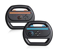 KUNSLUCK 2er Pack Lenkräder für Nintendo Switch 2 (2025) - Racing Wheels kompatibel mit Switch 2 Joy-Con - Ergonomischer Griff für ein verbessertes Mario Kart & Racing Game Erlebnis