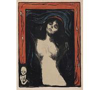 Kunstdruck Madonna Edvard Munch Mary Jesus Frame Baby Child Religion Bible B A3 01540