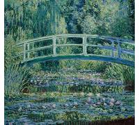 Kunstdruck Water Lilies and Japanese Bridge Claude Monet Water Lily Bridge B A3 01275