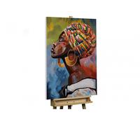 KunstLoft® Acrylic painting 'Head Up' | Handpainted 28x39inches