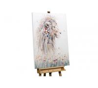 KunstLoft® Acrylic painting 'King of the Savannah' | Handpainted 30x39inches