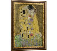 Kunstrahmen Puzzle 500 - Der Kuss, Gustav Klimt