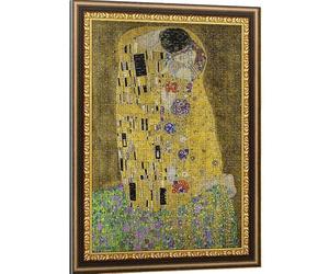Kunstrahmen Puzzle 500 - Der Kuss, Gustav Klimt