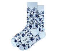 Kunstsokken Art Socks - Delft Blue Pattern - Delfts Blauw - gifts for artists stocking presents novelty socks christmas stocking fillers women sock gift set