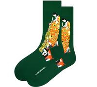 Kunstsokken Art Socks - Hope II - Gustav Klimt - gifts for artists stocking presents novelty socks christmas stocking fillers women sock gift set