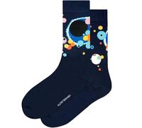 Kunstsokken Art Socks - Several Circles - Wassily Kandinsky - gifts for artists stocking presents novelty socks christmas stocking fillers women sock gift set