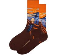 Kunstsokken Art Socks - The Scream - Edvard Munch - gifts for artists stocking presents novelty socks christmas stocking fillers women sock gift set