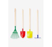 KUNTERBUNT small foot® children's garden tools, 4 pieces multicoloured