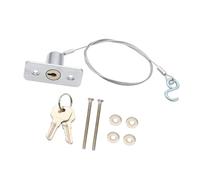 Kuntesetty Garage Door Emergency Release Lock Kit Easy to Install Disconnect Key Lock