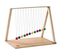 Kuntesetty Newton's Cradle Pendulum Balls Single Pendulum Wave Device for Home Ornament