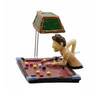 Kuntesetty Pool Table Resin Scent Dispenser Artistic Handmade Decorative Billiard Theme Smell Piece for Mood Suitable for Home Meditation Corner Studio, Billiards