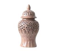 Kuntesetty Porcelain Ginger Jar Storage Tank Ceramic Vase for Living Room Flower Party