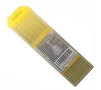 KUNWU Gold, EWLa15 1/16" TIG Welding Tungsten Electrode 1.5% Lanthanated Rod 10-Pack (1/16"x 7")