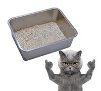 KUNWU Stainless Steel Pan Box, Corrosion Resistant Easy Clean No Residue Build Up Never Absorbs Odor Durable Pan (6" Deep, XL (24"x16"))