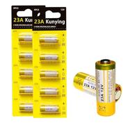 kunying 23A 12 Volt Battery A23 Battery- Long Lasting 12 V Battery 10 Pack, 23a 12V Batteries for Doorbells and Remote Control Unit