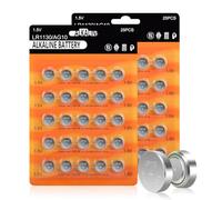 kunying LR1130 AG10 Battery 50 Pack, SG10 389 189 390 LR54 1.5V Long-Lasting Alkaline Button Cell Batteries