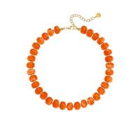 KUNYOS 1pc Beach Multi-color Resin Necklace Handmade Weave Beaded Chunky Heart Pendant Choker Boho Neckalce