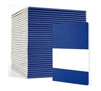 KUNYOS 36 Pack Soft Cover Journal Bulk Lined Blank Travel for Women Men Writing Notebooks College Ruled for Work Note Taking(36 Navy)