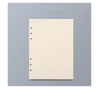 KUNYOS 45 Sheets A5 A6 A7 Loose Leaf Notebook Refill Spiral Binder Inner Page Line Blank Craft Grid Inside Paper Stationery(A5 point)