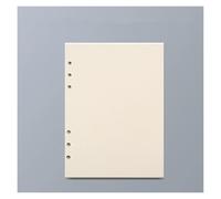 KUNYOS 45 Sheets A5 A6 A7 Loose Leaf Notebook Refill Spiral Binder Inner Page Line Blank Craft Grid Inside Paper Stationery(A5 point)