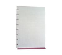 KUNYOS A5 Inner Page Blank/Horizontal Line/Dot Matrix/Dotted Grid Mushroom Hole Notepad Inside Refill Notebook(Blank)