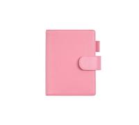 KUNYOS A6 Size Elite Planner Cover Notebook Leather Without Large Pocket Organizer Journals Diary(Blush pink)