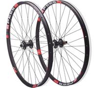 KUNYOS Bicycle Wheelset 26 27.5 29 Inch Mountain Bike Wheelset Disc Brake 32 Holes Rim 120 Clicks Quick Release MTB Wheel for 7-12 Speed Cassette,Black,29inch