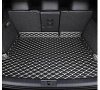 KUNYOS Car Boot Liner for Chery Jaecoo J7 2023 2024 2025, Leather Boot Liner Boot Liner Waterproof Protector Carpets Pad Trunk Protector Pad Interior Accessories,Black and white