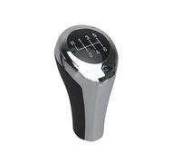 KUNYOS Car Shift Knobs for BMW 1 3 5 6 Series E30 E36 E39 E46 for X5 E53 E60 E63 for X3 E83 for X1 E84 E90 E91 Chromed Gear Shift Knob Head(Chrome 6Speed)