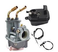 KUNYOS Carburetor Replacement for Yamaha Y Zinger PW 50 PW50 Carb with Air Filter and Throttle Choke Cable