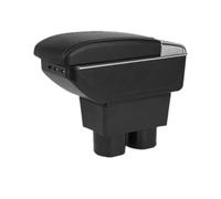 KUNYOS Center Console Storage Box Organizer For Toyota Avanza Rush Storage Box Interior Dedicated Retrofit Car Accessories(A red line NO USB)