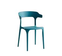 KUNYOS Comfortable Desk Chair Plastic Dining Chair Horn Chair Home Dining Chair Leisure Coffee Chair Nordic Style Cafe Dining Chair Home Office Desk Chairs