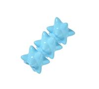 KUNYOS Dog toys ball, star bone, bite-resistant and wear-resistant, not easy to damage, chew clean teeth, small medium-sized dog interactive training(Blue,Star)