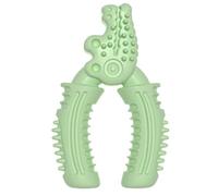 KUNYOS Dog toys, vise-shaped chewing sticks, bite-resistant and wear-resistant, cleaning toothbrush, dog gifts(Green)