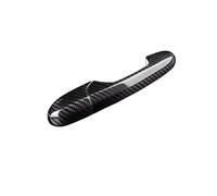 KUNYOS Door Handle Covers Gloss Black for Fiat 500 for Abarth 595 595C 695 2008-2023 Real Dry Carbon Fiber Door Handle Cover Exterior Modification Body